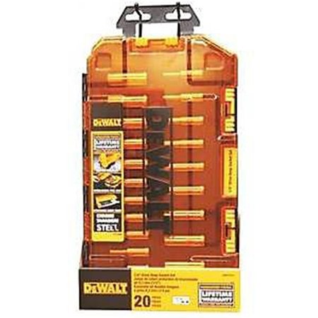 STANLEY DWMT73811 0.25 in. Drive Socket Set ST388238